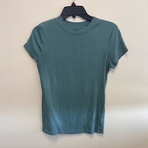 EUC A new day teal top